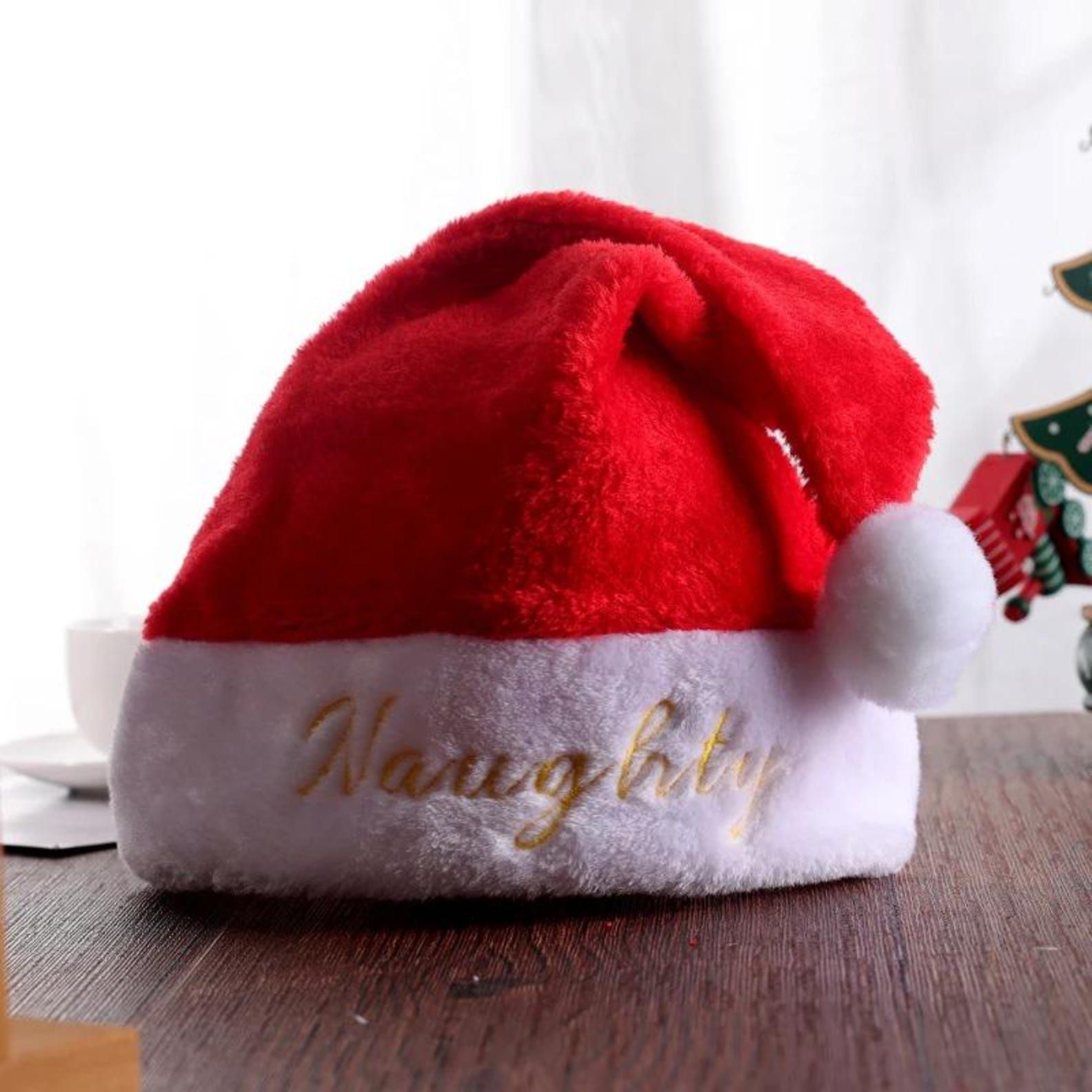 Embroidery Names - Sombreros de Papá Noel bordados personalizados