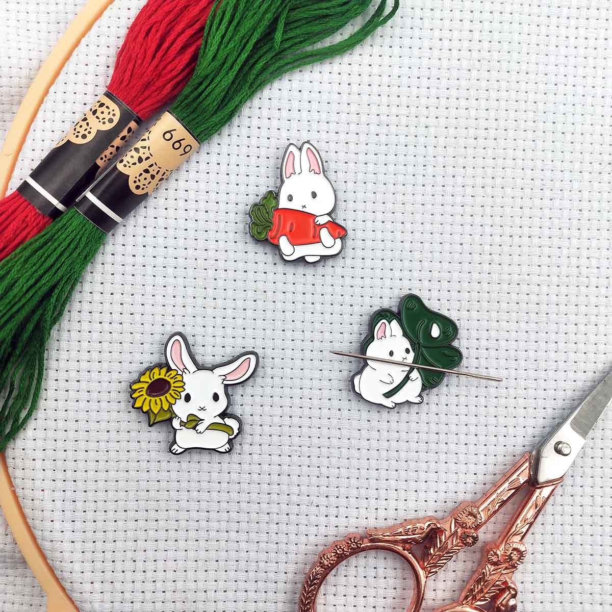 Needle Minder Magnet - Needle Minder Rabbit, Porta agujas de