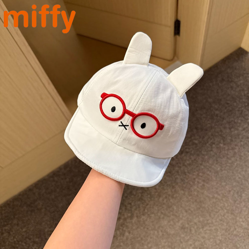 Embroidery Rabbit - Gorra de Béisbol Kawaii Miffy con