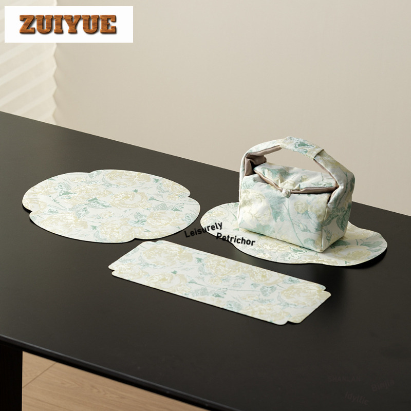 Embroidery Cloth - Manteles de mesa de té con