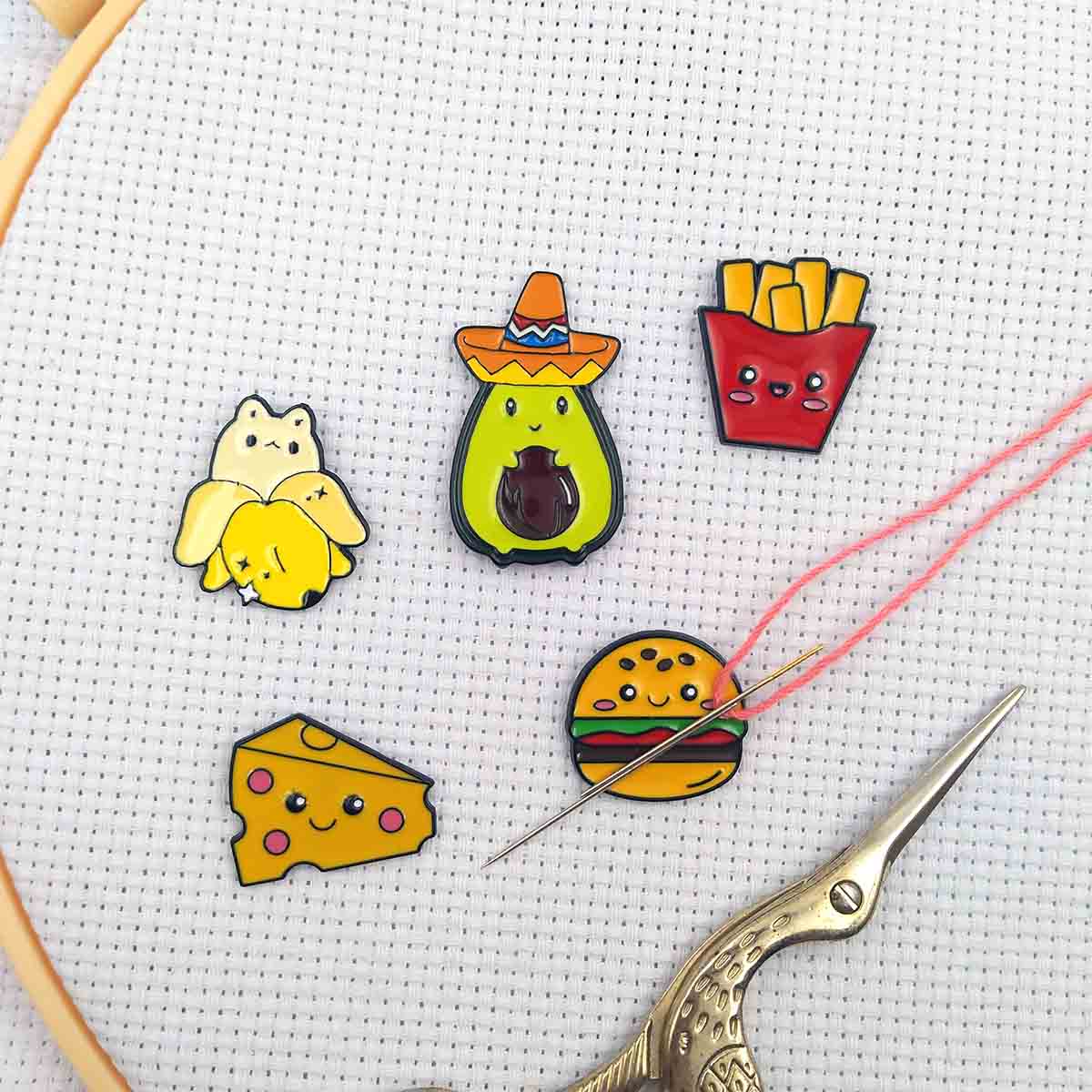 Needle Minder Magnet - Agujas magnéticas para punto de cruz,