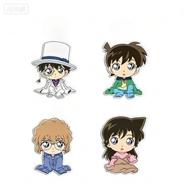 Embroidery Reddit - Broche de anime de Detective Conan,