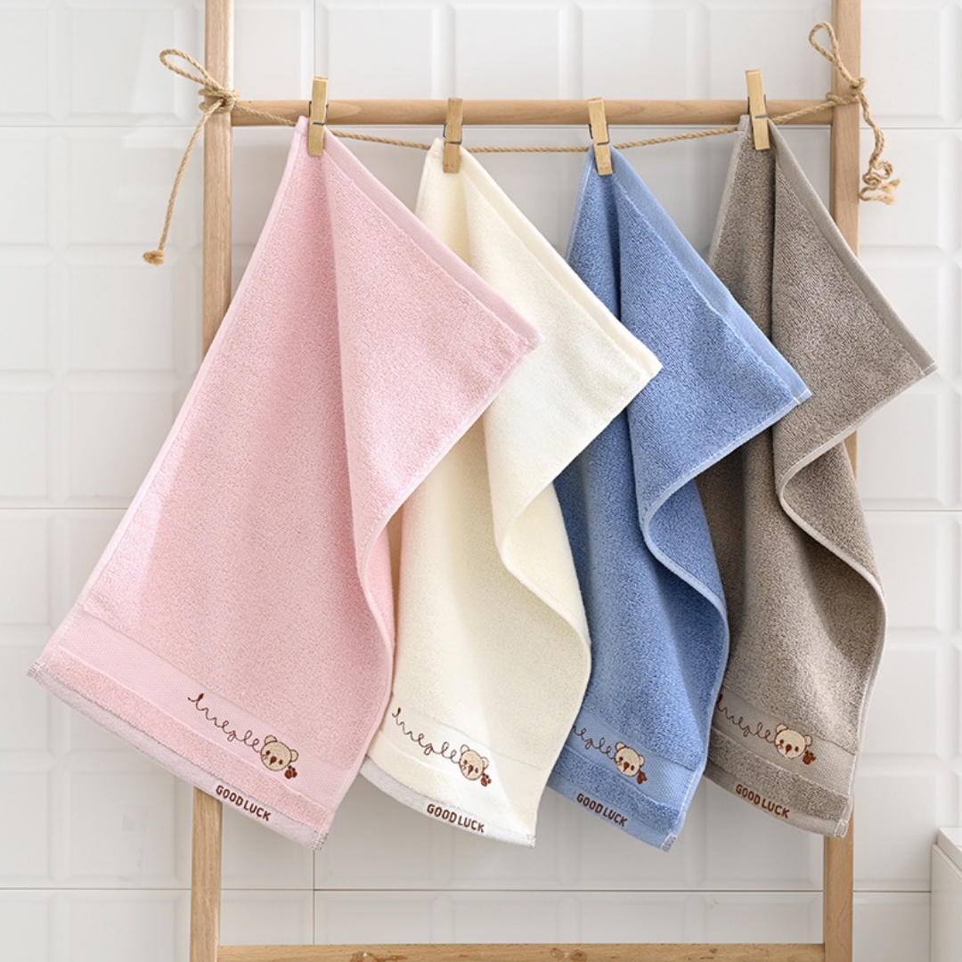 Embroidery Towel - Toalla de Algodón para Niños, con