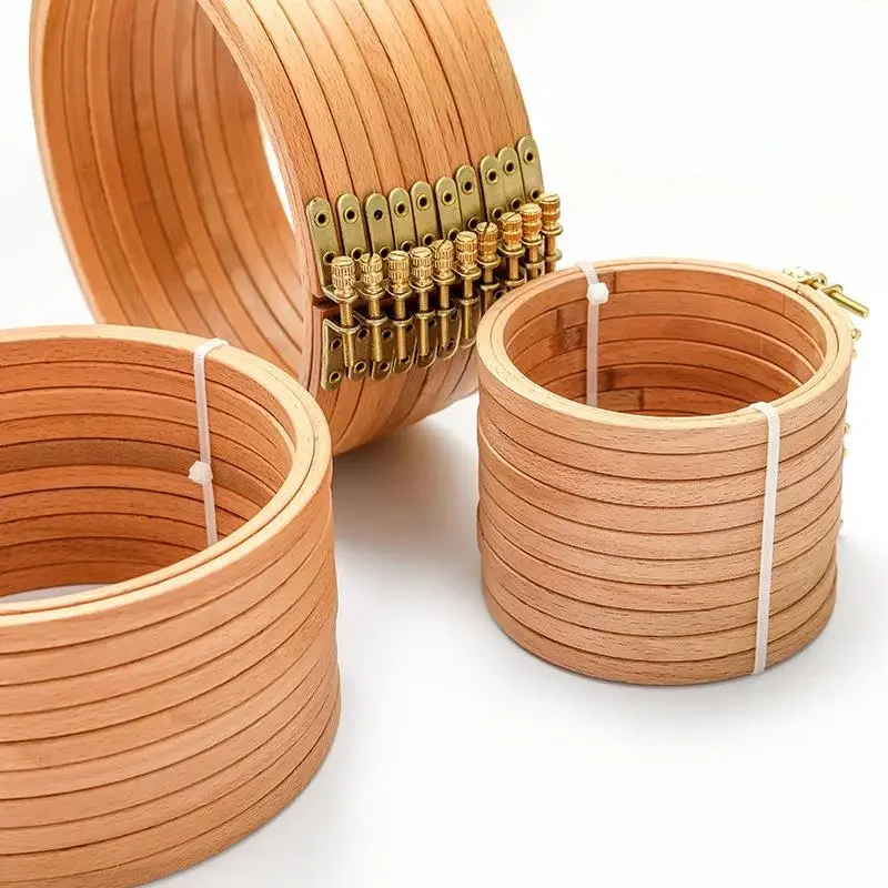 Embroidery Hooping - Aros de bordado de madera de