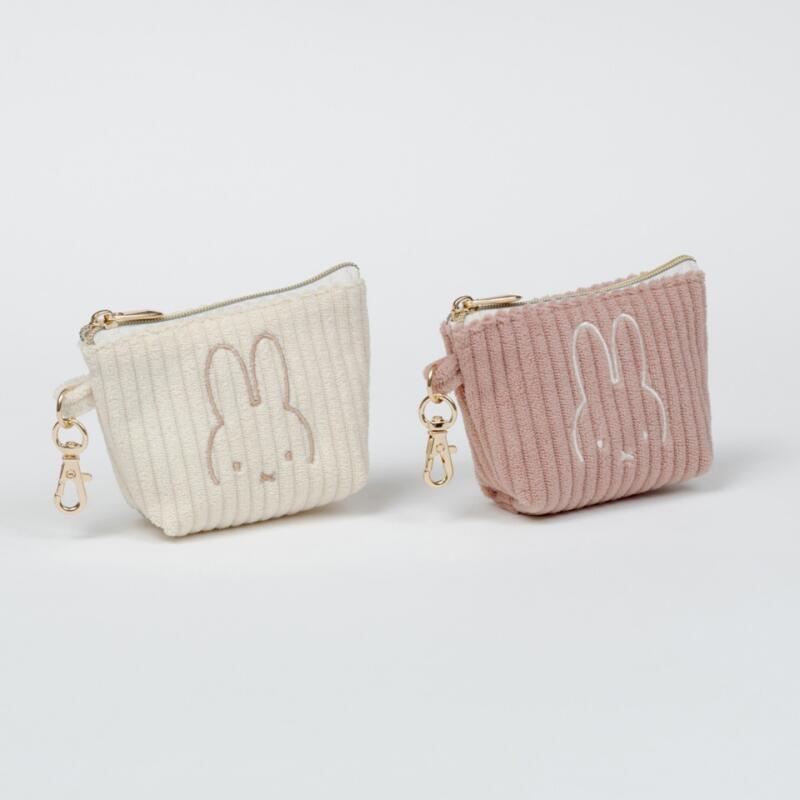Embroidery Rabbit - Monedero de Pana con Bordado de