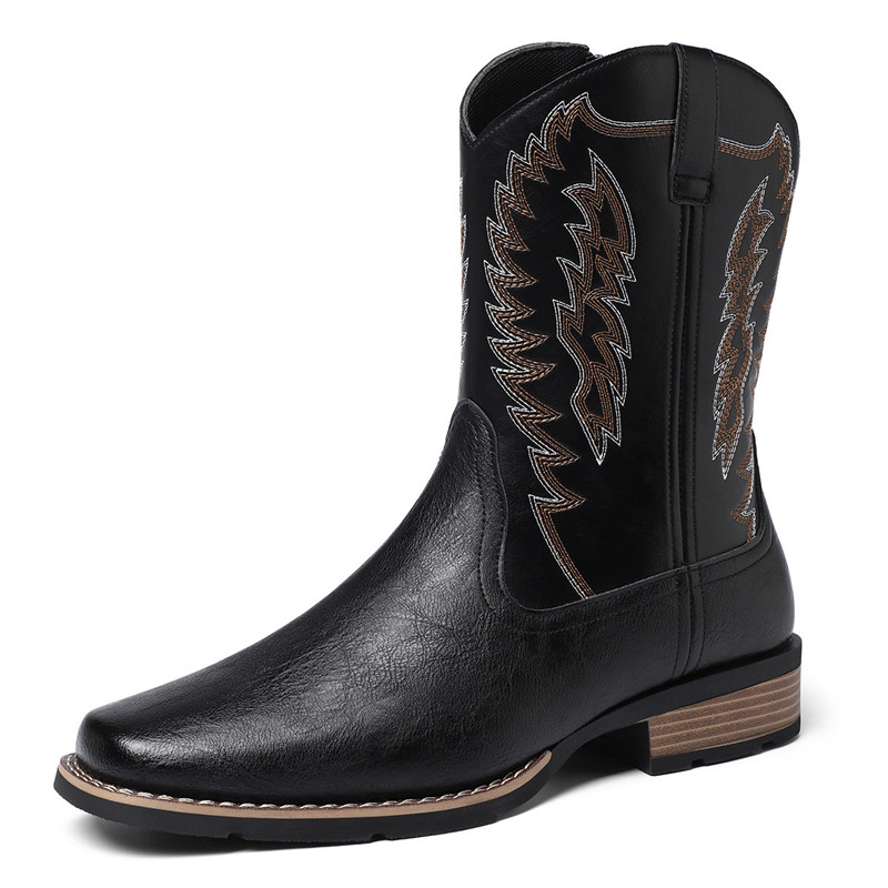 Embroidery Stitches - Botas de Hombre de Lujo, Bordadas,
