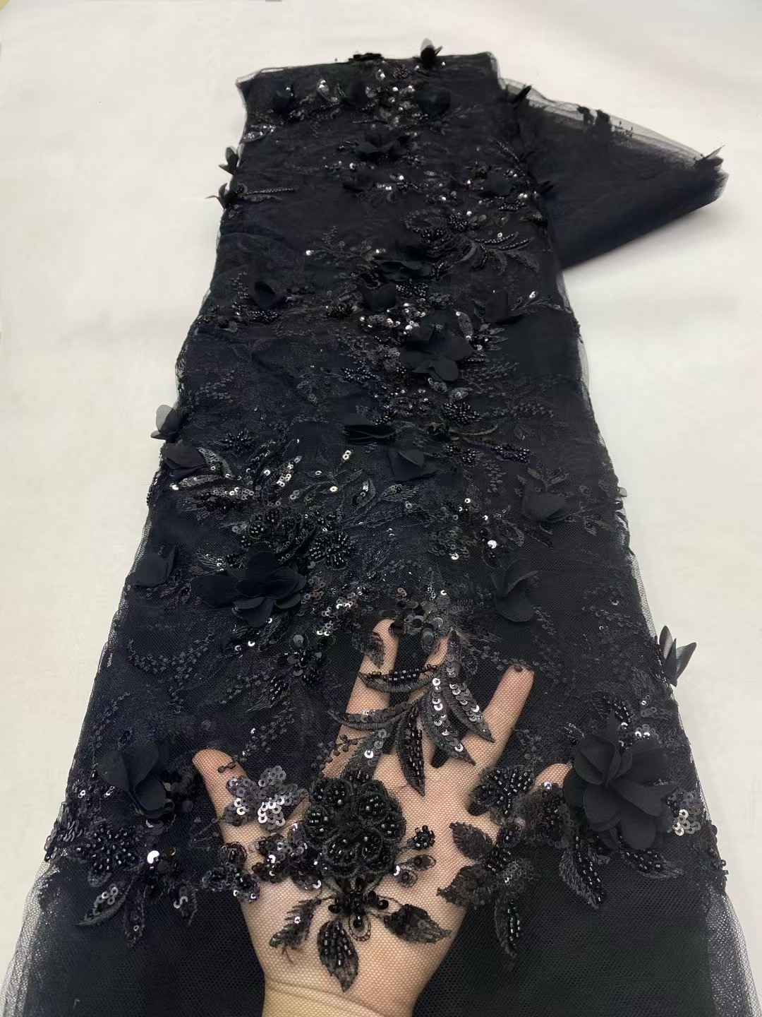 Embroidery Net Fabric - Coomiya Vestidos de mujer con cuentas