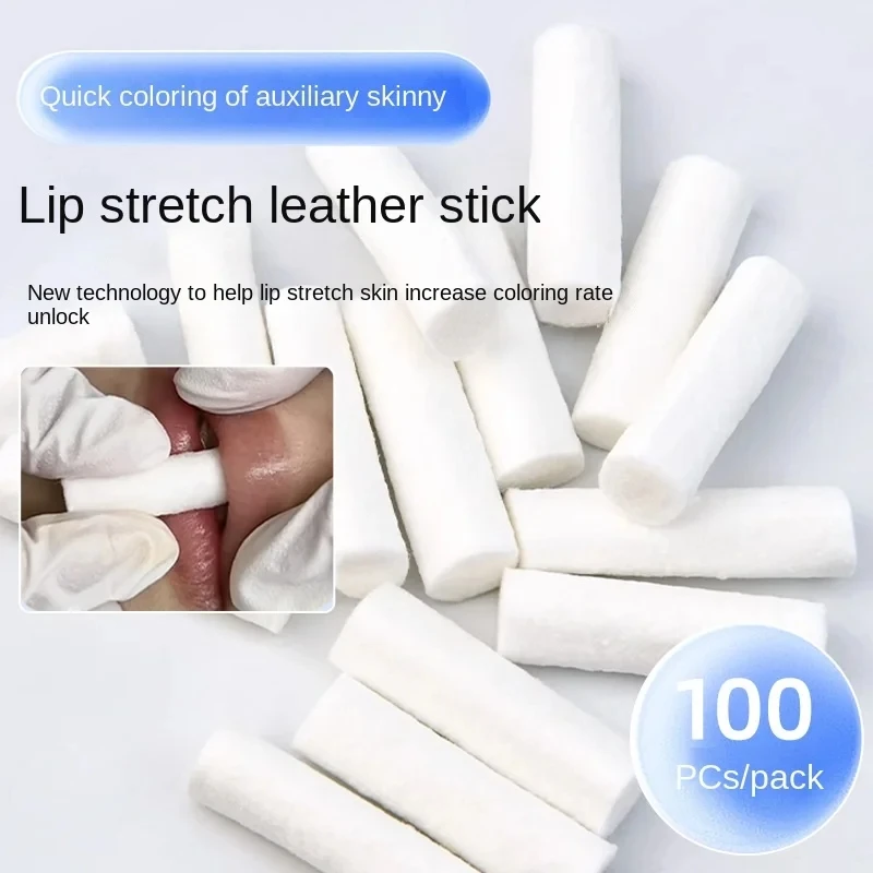 Embroidery Lips - 100 Uds tatuaje de labios desechable