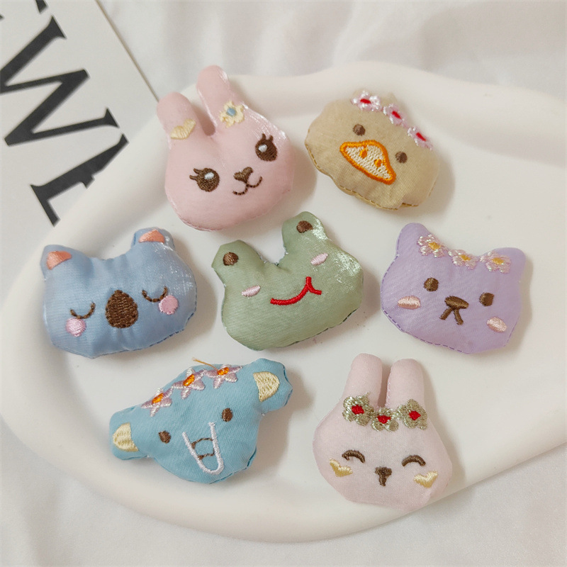 Embroidery Rabbit - 5 uds nuevo bordado conejo Rana