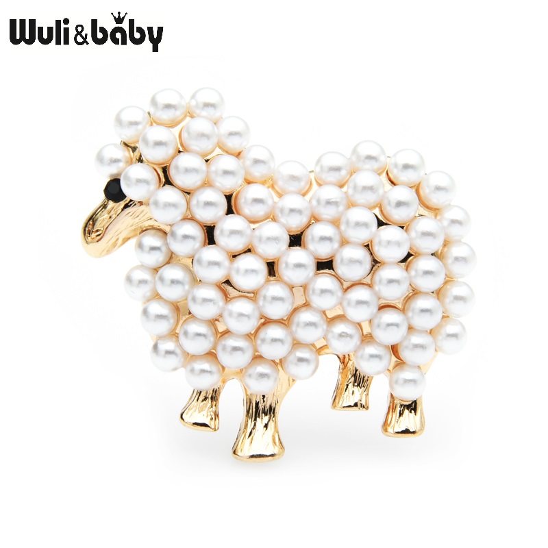 Embroidery Australia - Wuli & baby-broches de oveja con