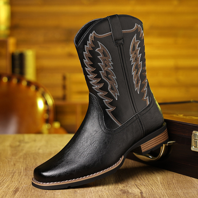 Botas de vaquero occidentales  - Embroidery Stitches reseña y precio