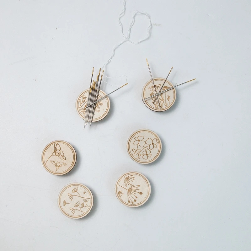 Agujas de madera para punto de - Needle Minder Magnet reseña y precio