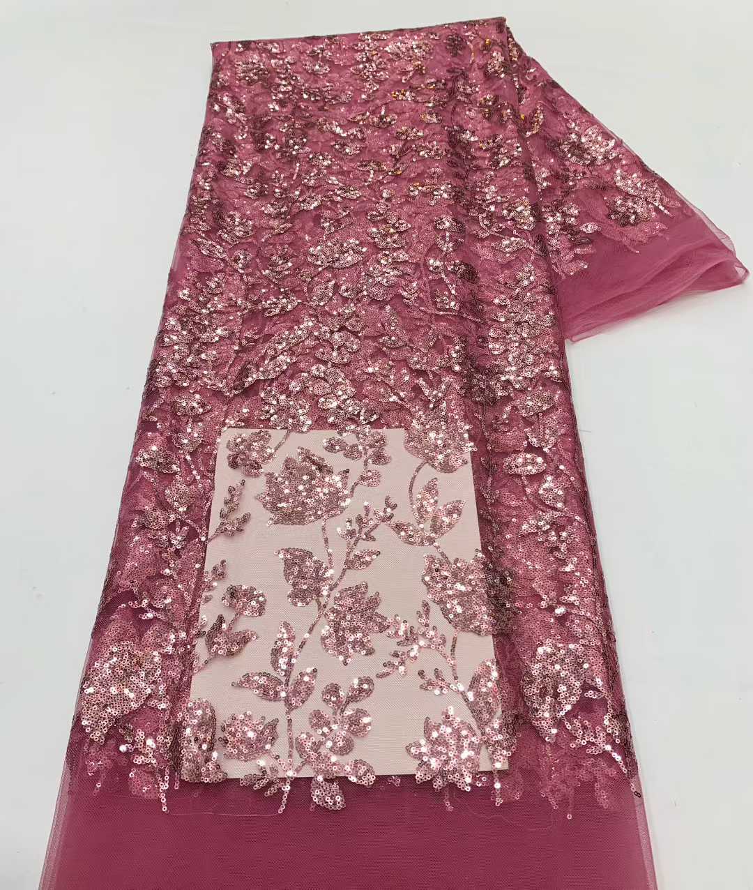 Tela de encaje africano con le - Embroidery Net Fabric reseña y precio