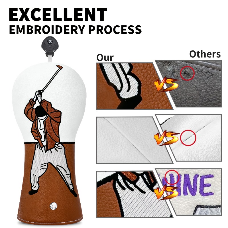 1 funda protectora para cabeza - Embroidery White reseña y precio