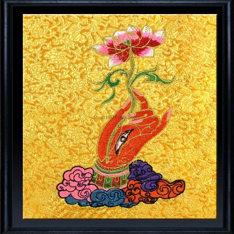 Funda de Sutra de Loto y Berga - Embroidery Cloth reseña y precio