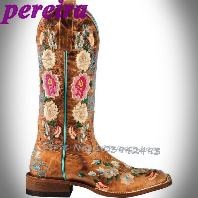 Botas de flores bordadas, Bota - Embroidery Roses reseña y precio