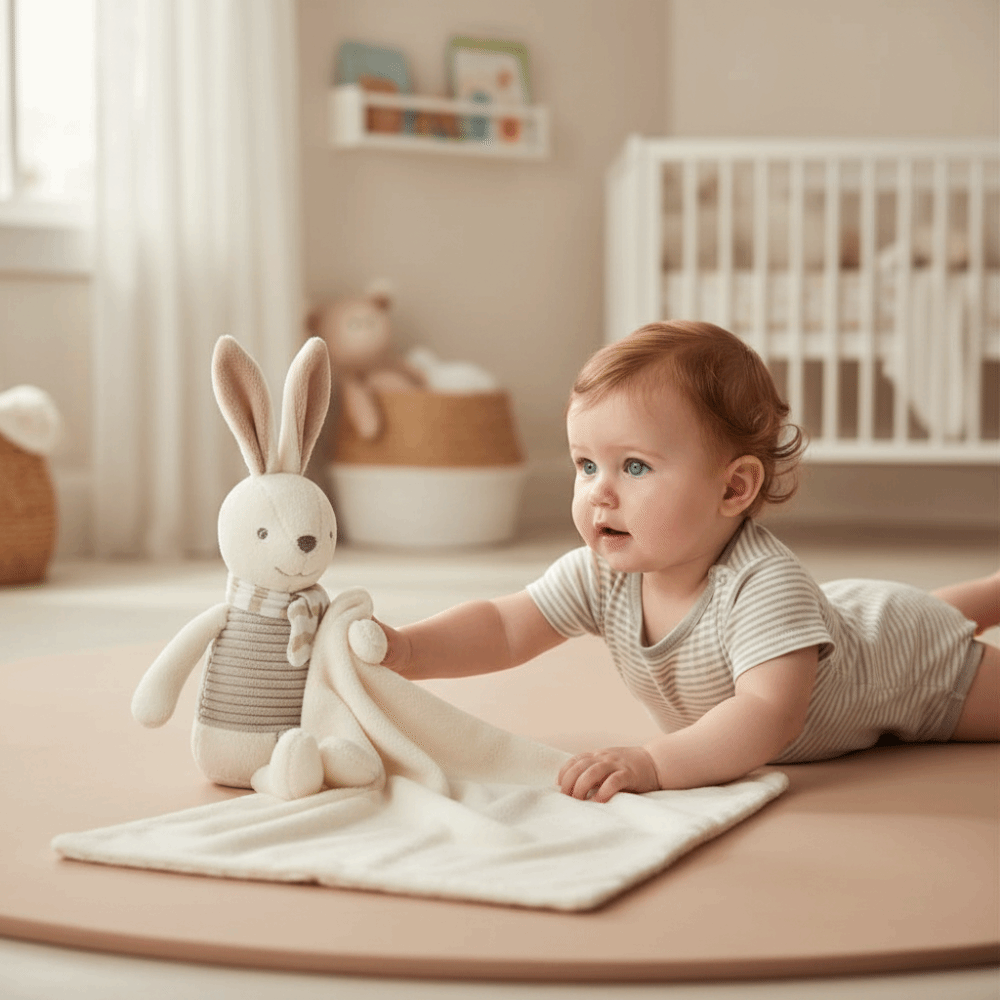 Manta de Confort para Bebé con - Embroidery Rabbit reseña y precio