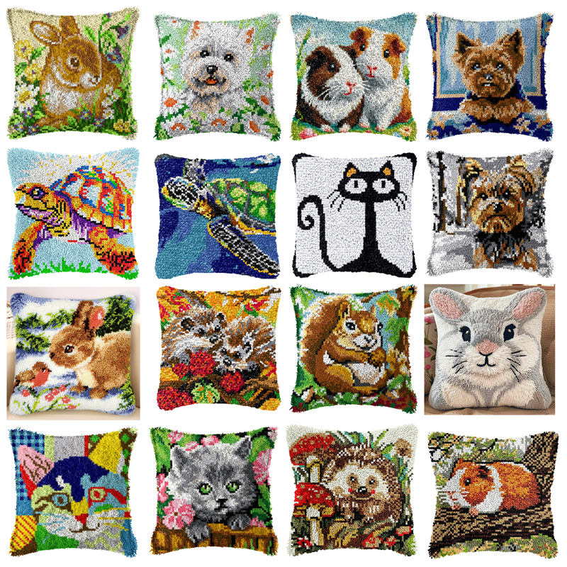 Kits de alfombra con gancho de - Embroidery Rabbit reseña y precio