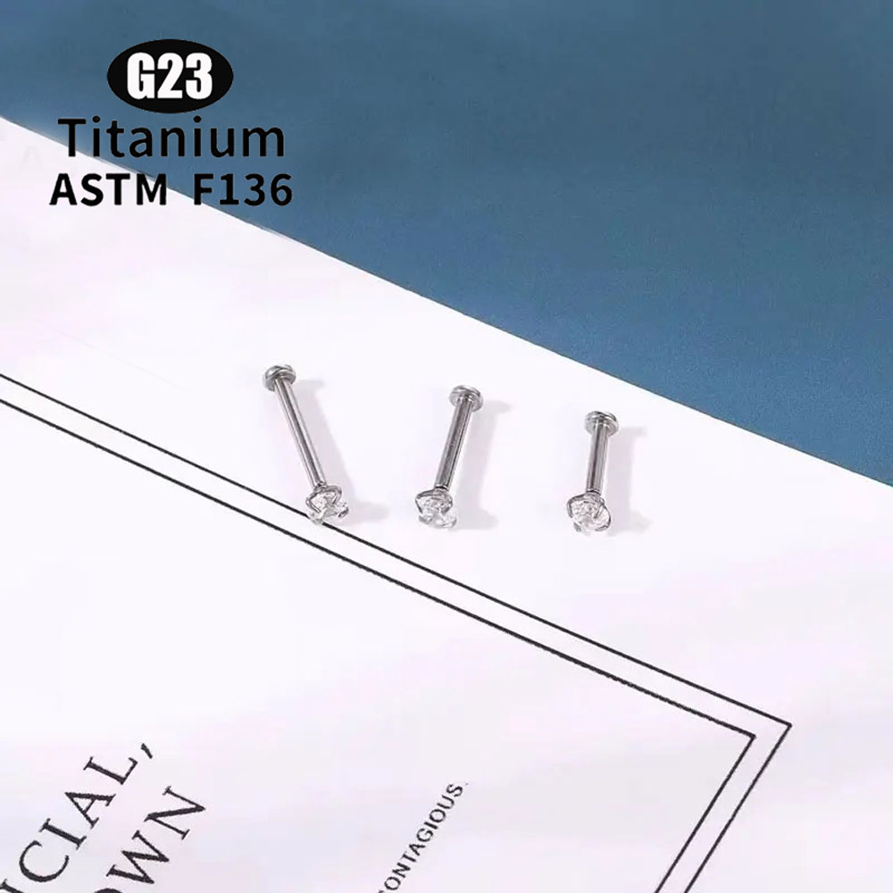 ASTM F136 pasador de empuje de - Embroidery Lips reseña y precio
