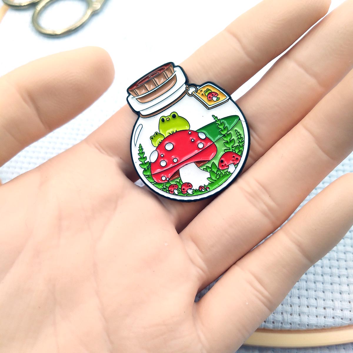 Portaagujas de Rana para Borda - Needle Minder Magnet reseña y precio