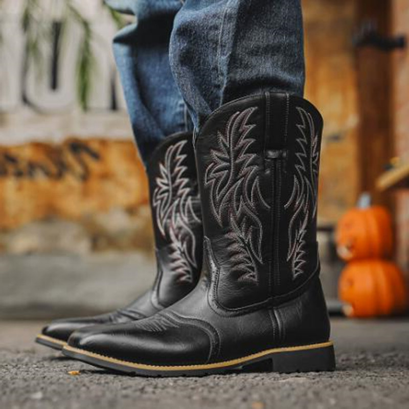 Nuevas Botas Altas para Hombre - Embroidery Stitches reseña y precio