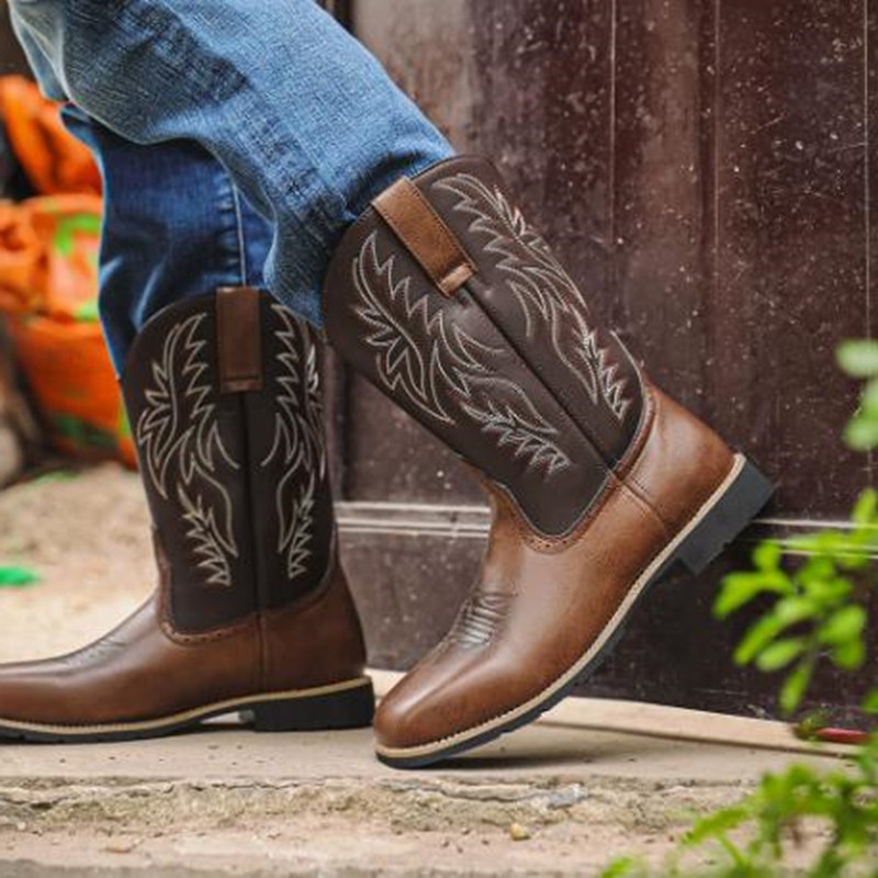 Nuevas Botas Altas para Hombre - Embroidery Stitches reseña y precio