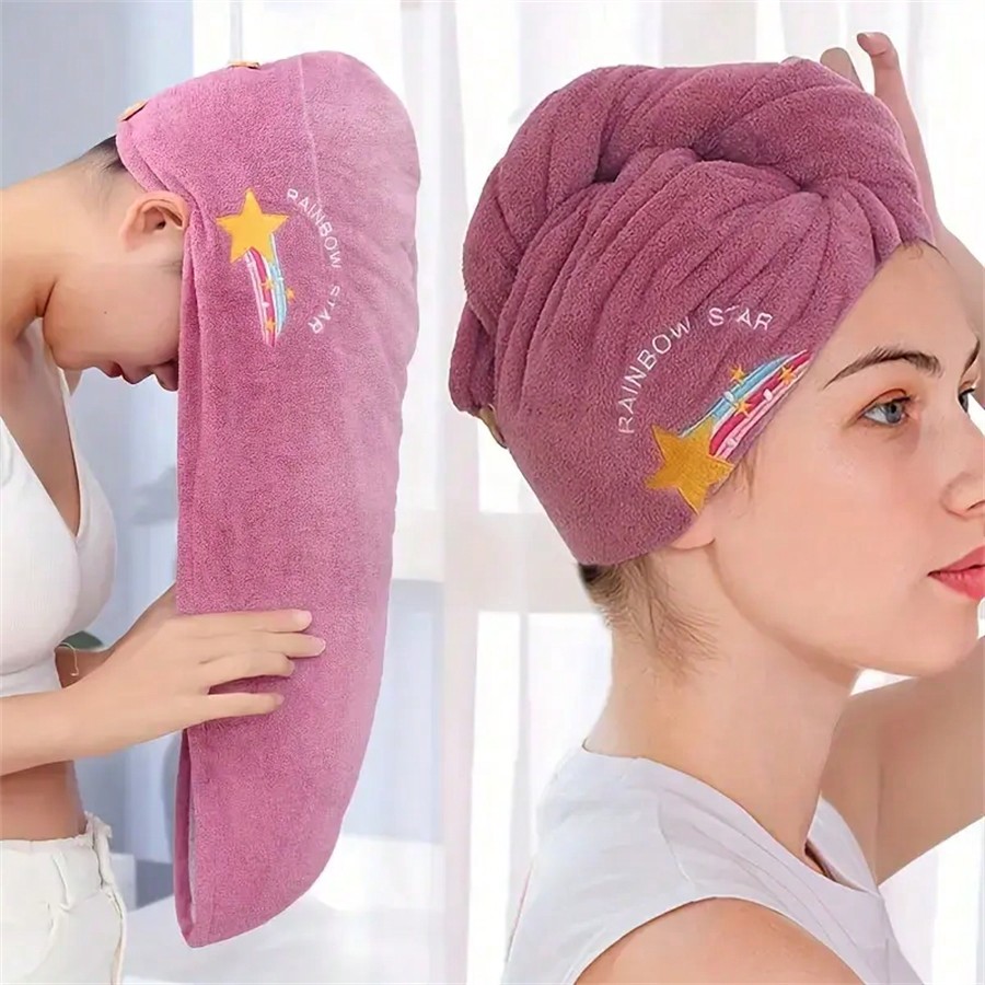 Toalla de Pelo de Secado Rápid - Embroidery Towel reseña y precio