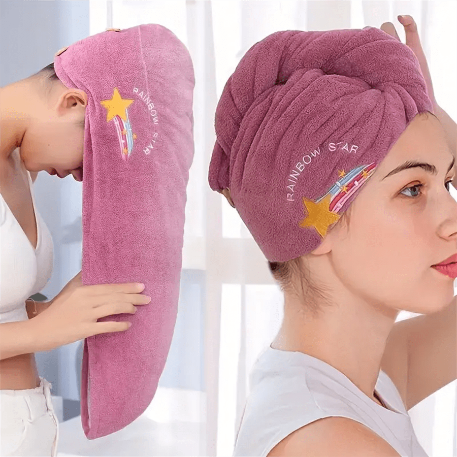 Toalla de Pelo de Secado Rápid - Embroidery Towel reseña y precio