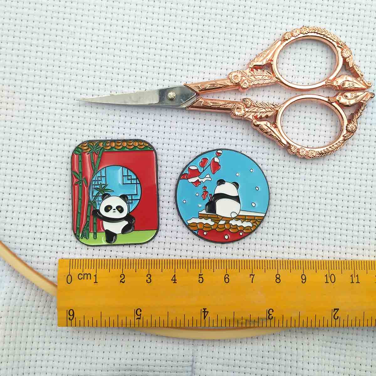 Lindo Panda aguja magnética mi - Needle Minder Magnet reseña y precio