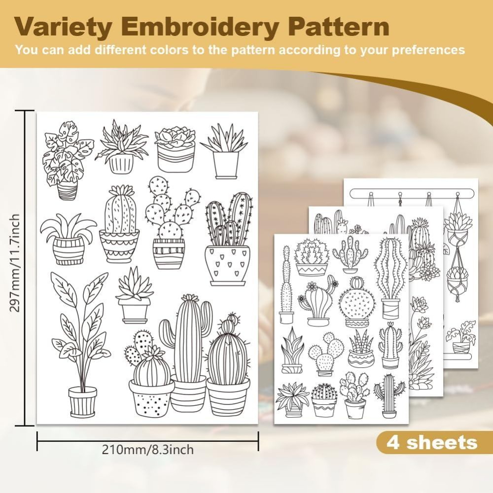 30 pegatinas de bordado de cac - Embroidery Cloth reseña y precio