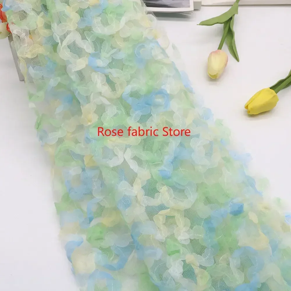 Tela de encaje de ganchillo co - Embroidery Roses reseña y precio