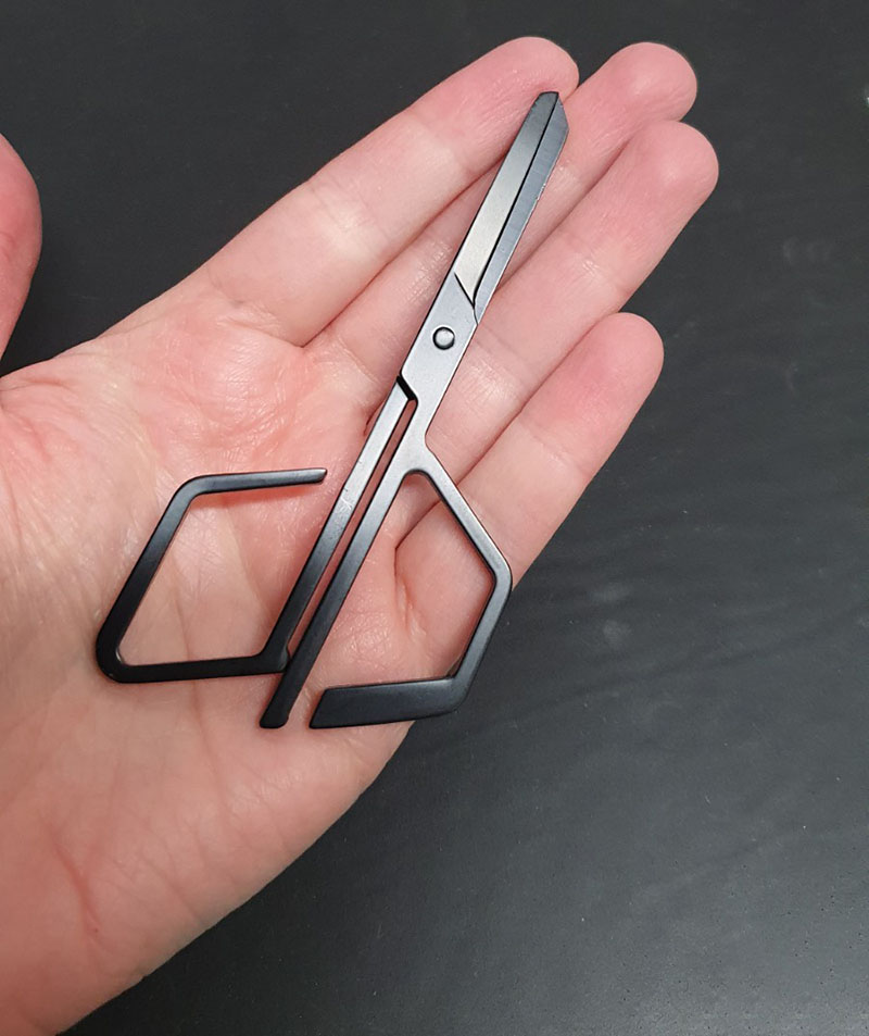 1 Uds. Tijeras irregulares neg - Embroidery Scissors Small reseña y precio