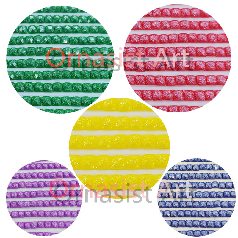 Cuadro de gran tamaño con mosa - Embroidery Roses reseña y precio