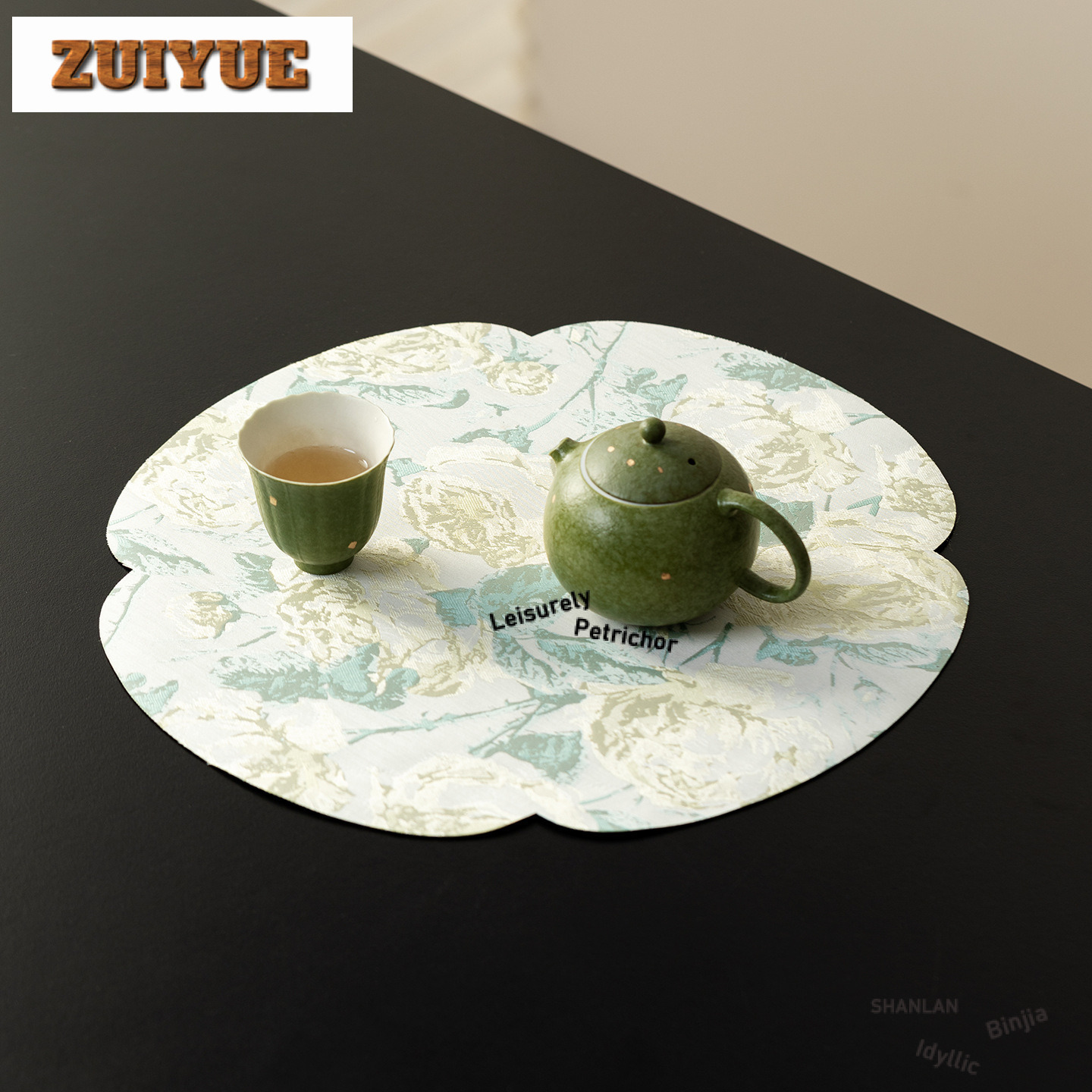 Manteles de mesa de té con bor - Embroidery Cloth reseña y precio