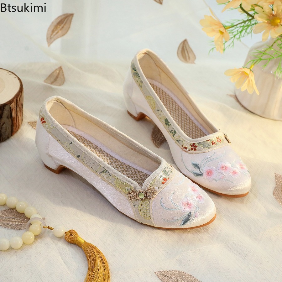 Zapatos de Mujer 2026, Estilo  - Embroidery Cloth reseña y precio