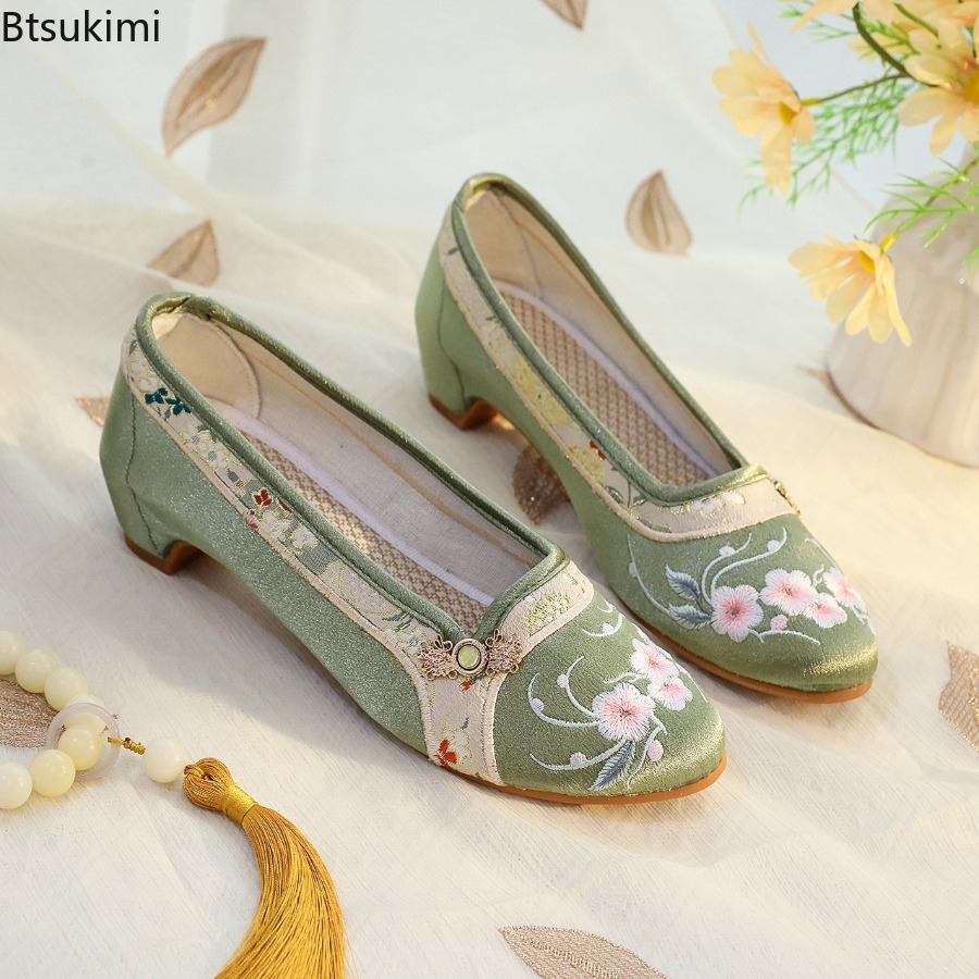 Zapatos de Mujer 2026, Estilo  - Embroidery Cloth reseña y precio