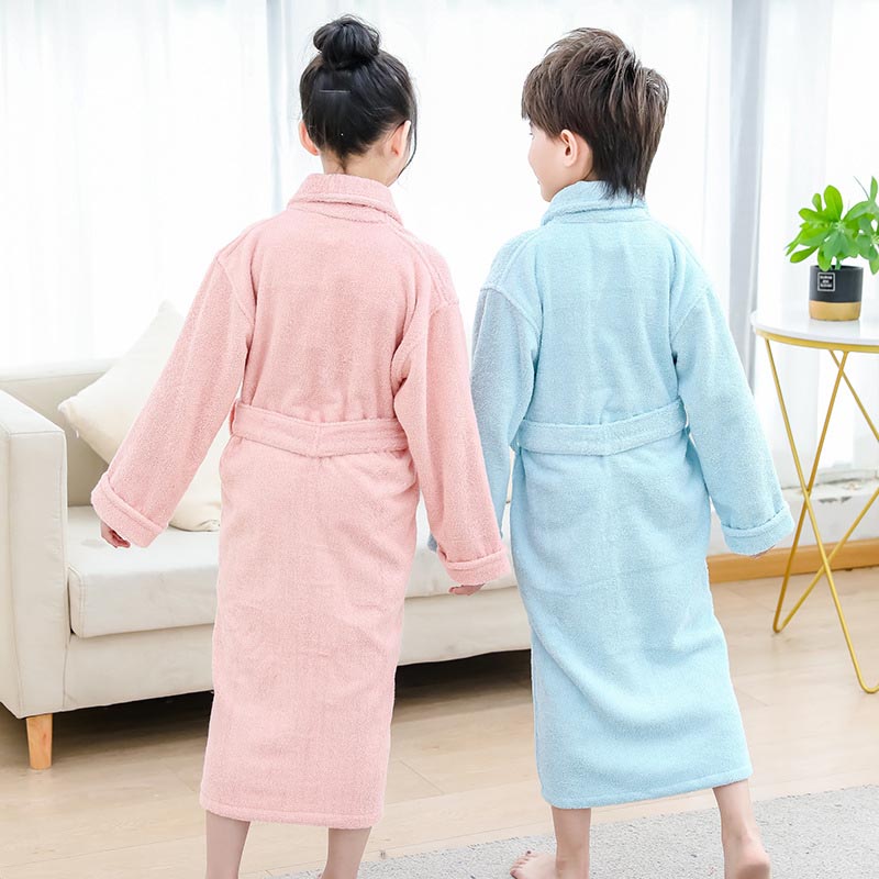 Albornoz para niños, tela de t - Embroidery Towel reseña y precio