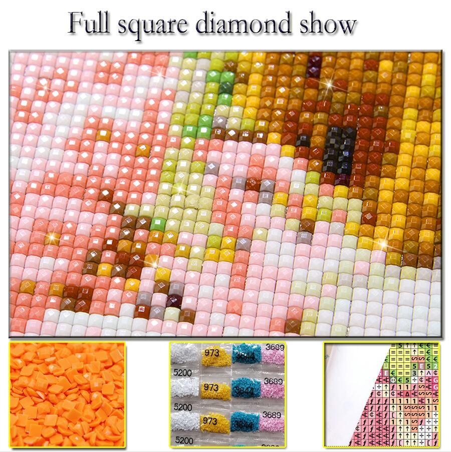 Pintura de diamante artesanal, - Embroidery Lips reseña y precio