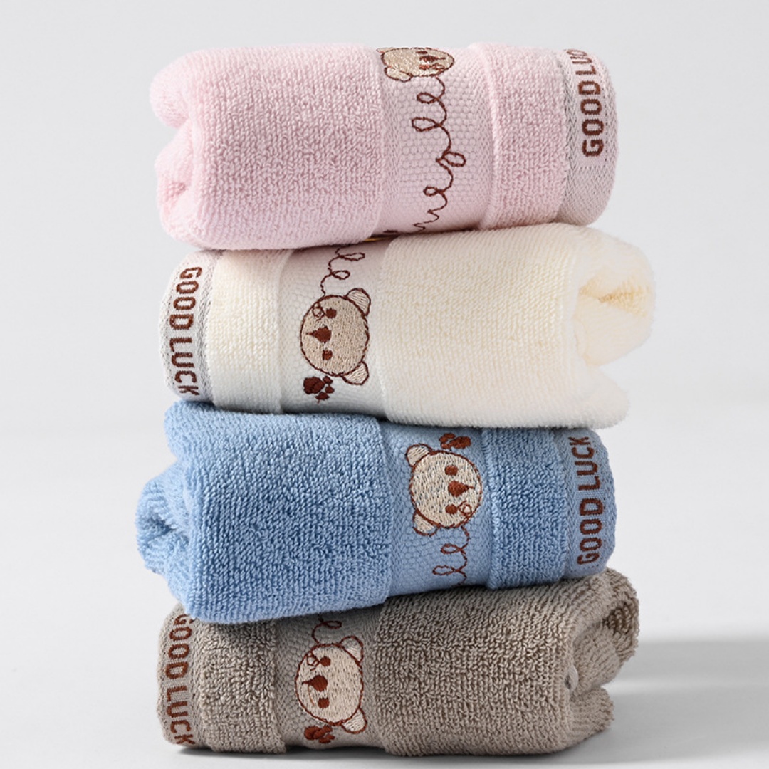Toalla de Algodón para Niños,  - Embroidery Towel reseña y precio