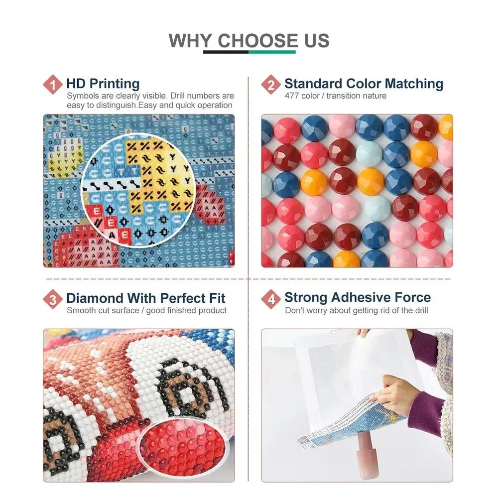 Kits de pintura de diamantes 5 - Embroidery Stitches reseña y precio