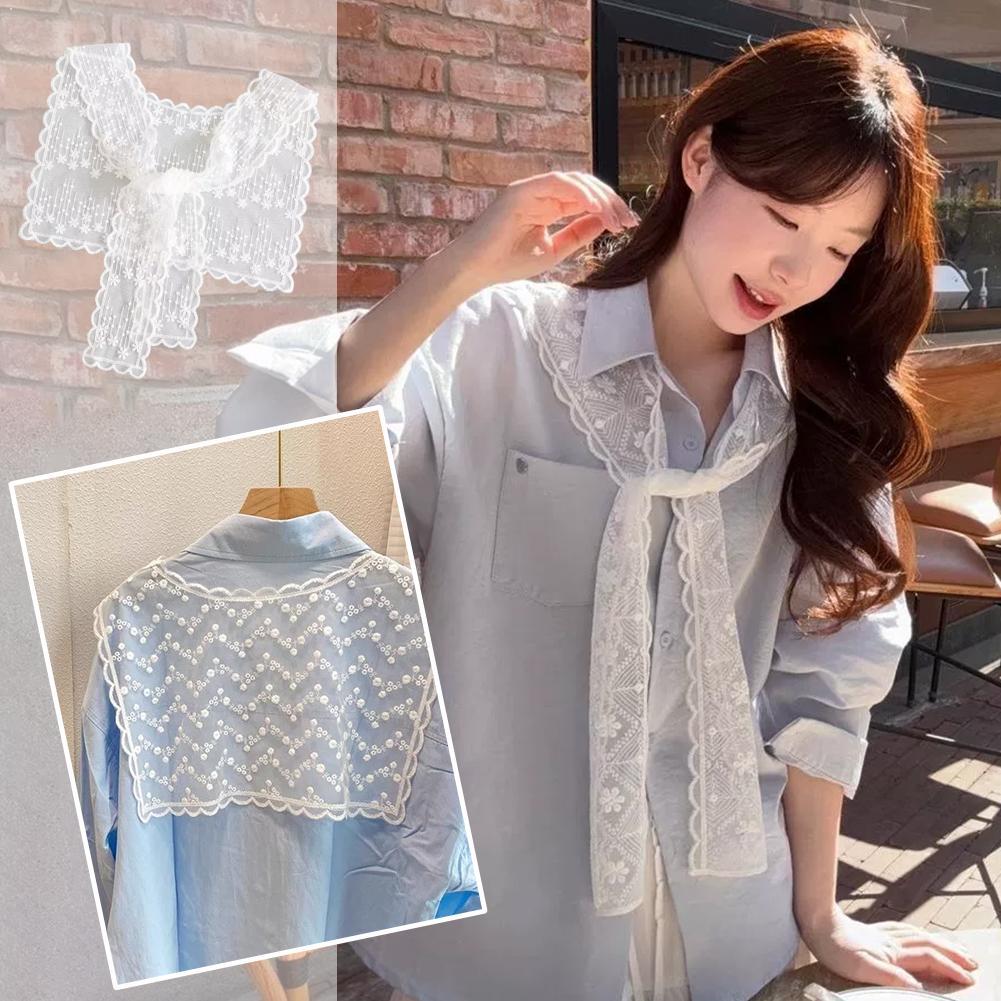 Chal de encaje francés para mu - Embroidery Uniform reseña y precio
