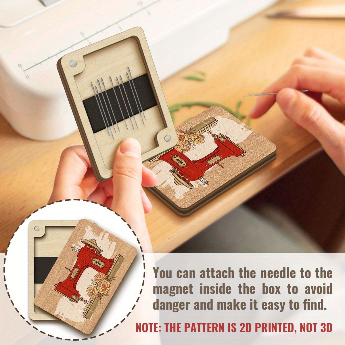 Caja de Agujas de Coser Magnét - Needle Minder Magnet reseña y precio