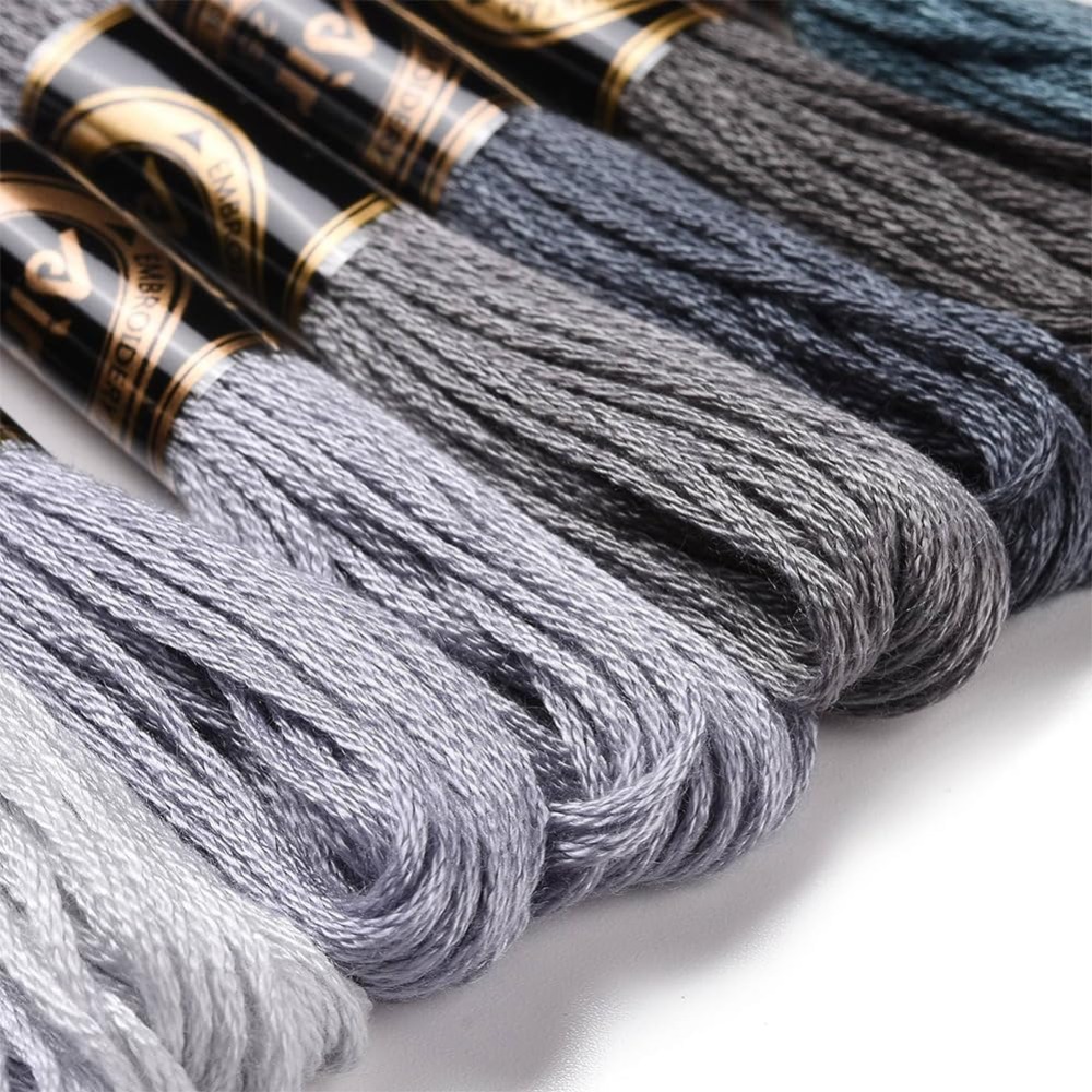 8 ovillos, 70 yardas, pulseras - Embroidery Stitches reseña y precio