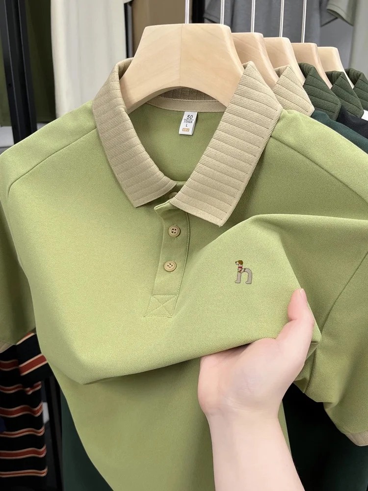 Polo de manga corta para hombr - Embroidery Uniform reseña y precio