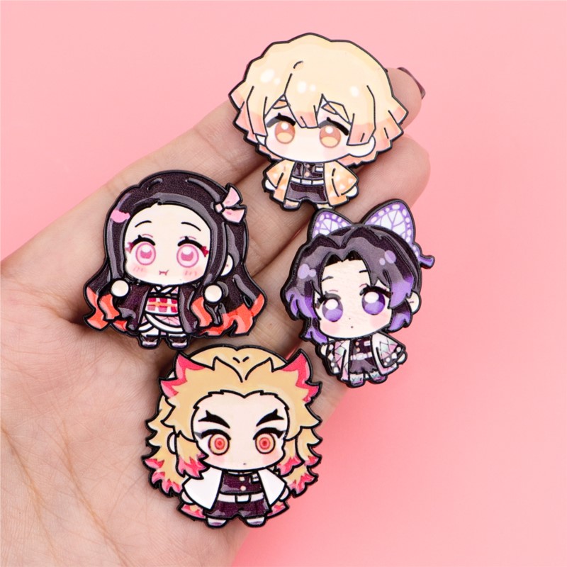 Pins de esmalte de personajes  - Embroidery Reddit reseña y precio