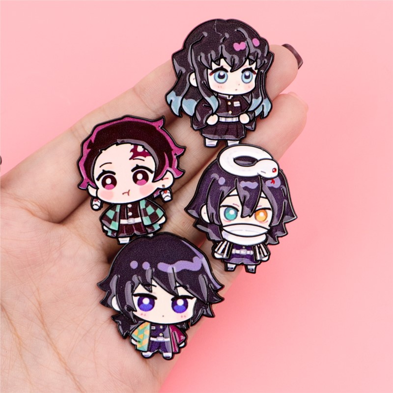 Pins de esmalte de personajes  - Embroidery Reddit reseña y precio