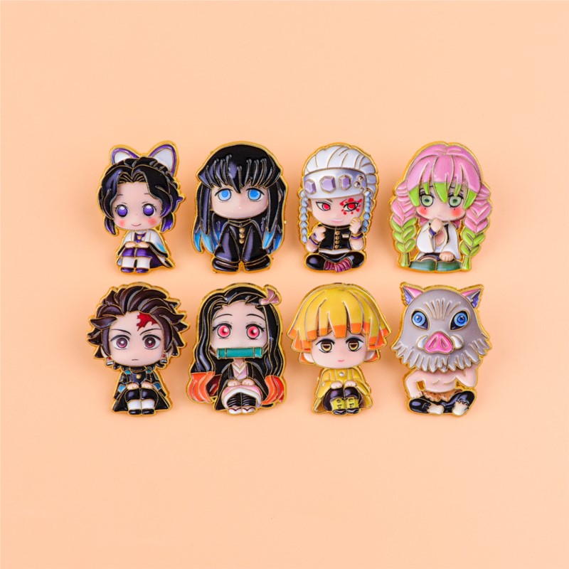 Pins de esmalte de personajes  - Embroidery Reddit reseña y precio