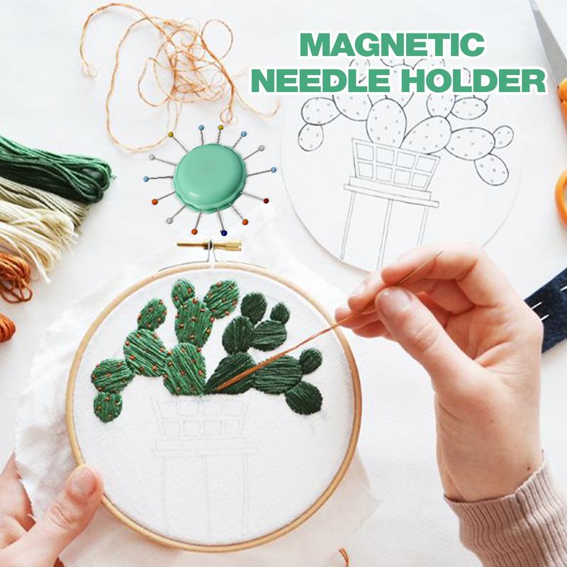 Agujas Minder imán soporte de  - Needle Minder Magnet reseña y precio