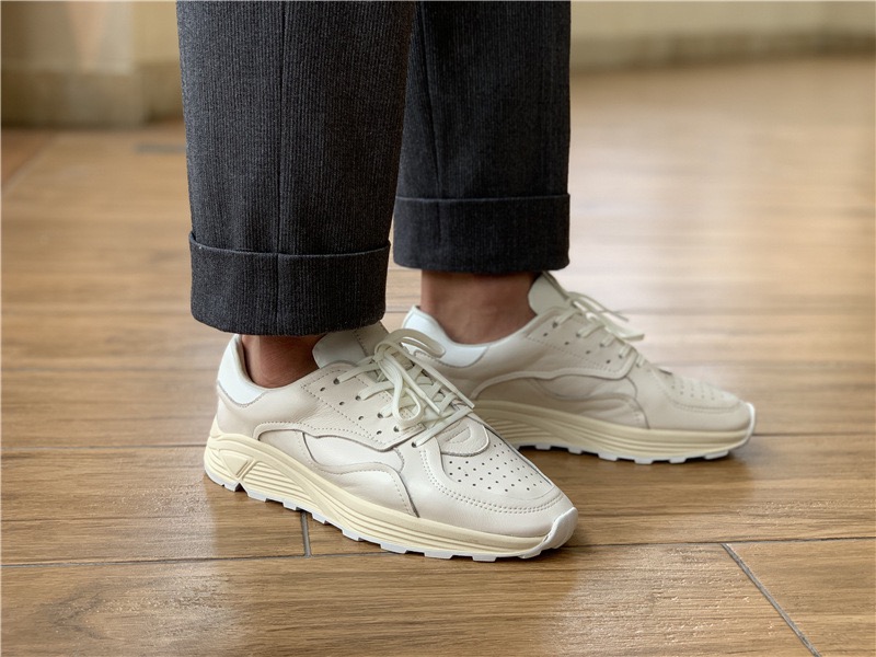 Zapatos informales con cordone - Embroidery White reseña y precio