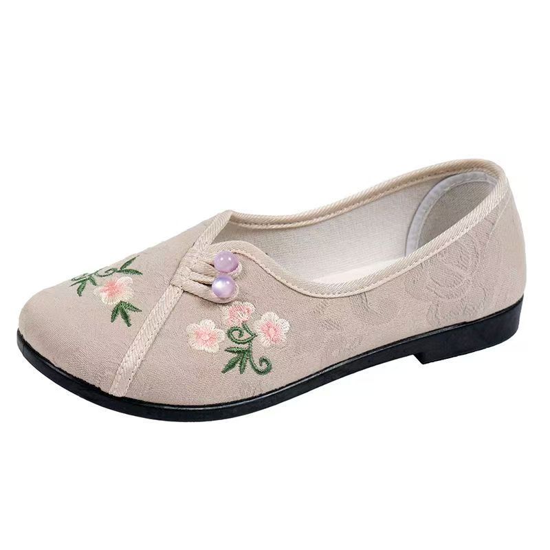 Zapatos planos de estilo chino - Embroidery Cloth reseña y precio